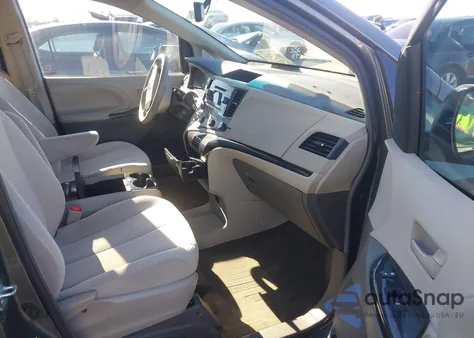 2012 Toyota Sienna Le V6 8 Passenger from USA, damaged, VIN 5TDKK3DC4CS245457